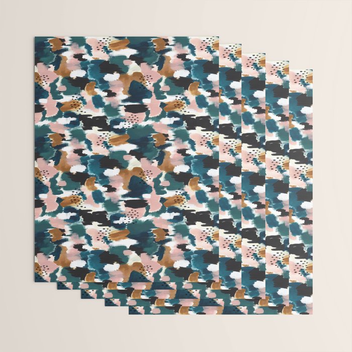 Brush Stroke Abstract Wrapping Paper Gallery Image 3