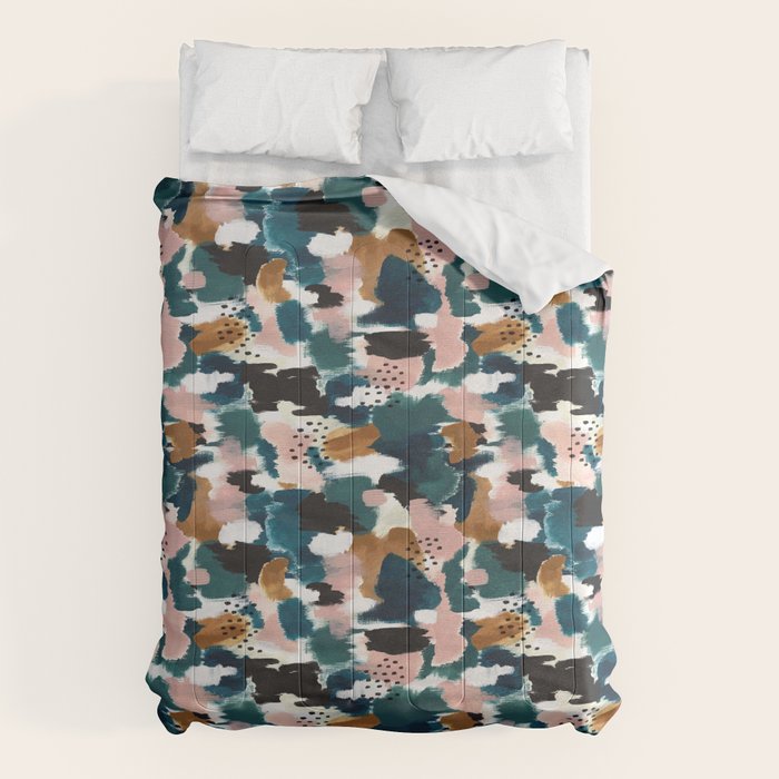 Brush Stroke Abstract Comforter Gallery Image 6