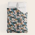Brush Stroke Abstract Comforter Gallery Image 6