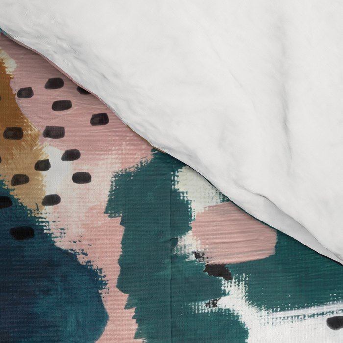 Brush Stroke Abstract Comforter Gallery Image 4