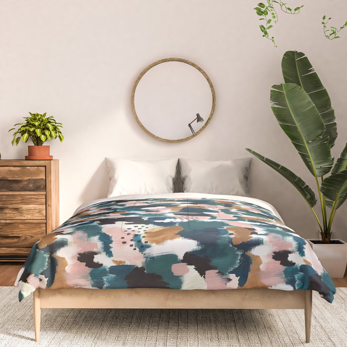 Brush Stroke Abstract Comforter Gallery Image 3