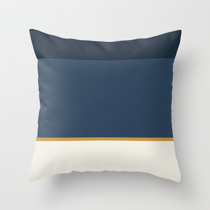 Contemporary Color Block XXXVI Throw Pillow Gallery Image 6