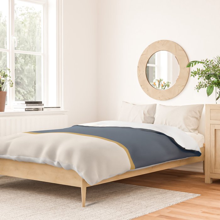 Contemporary Color Block XXXVI Duvet Cover Gallery Image 2