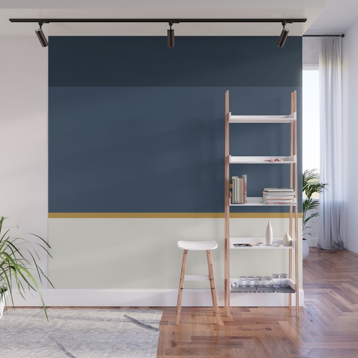 Contemporary Color Block XXXVI Wall Mural Gallery Image 1