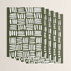 Boho (Olive Green) Wrapping Paper Gallery Image 3