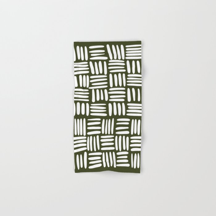 Boho (Olive Green) Bath Towel Gallery Image 1