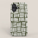 Boho (Olive Green) iPhone Case Gallery Image 1
