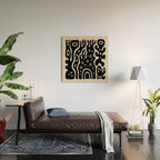 Abstract Surreal Minimalist Artwork Wood Wall Art Gallery Image 2