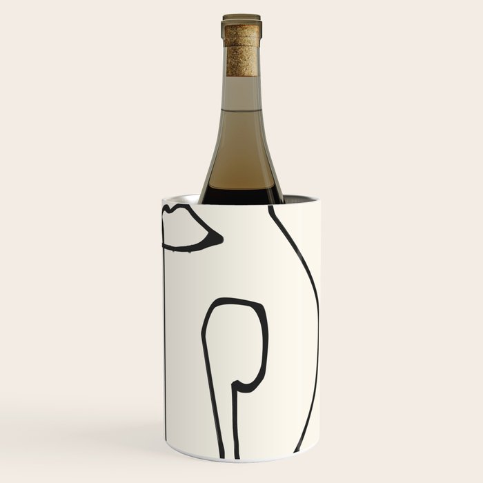 Abstract line art 36 Wine Chiller Gallery Image 3