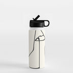 Abstract line art 36 Water Bottle Gallery Image 1