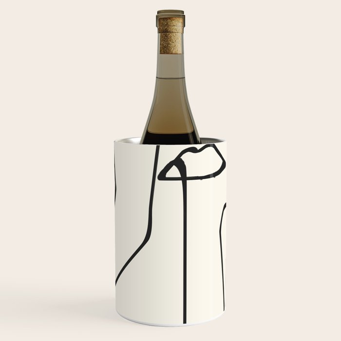 Abstract line art 36 Wine Chiller Gallery Image 1