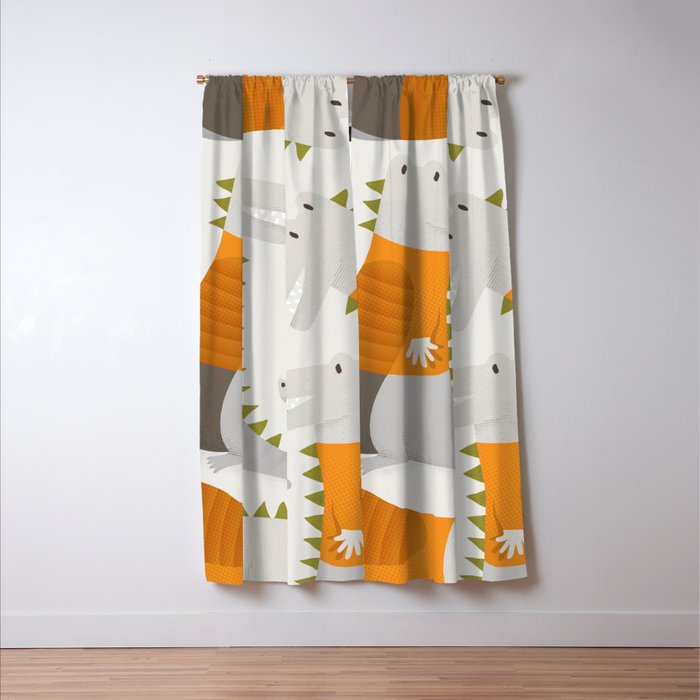 Kiddie Kangaroo Window Curtain Gallery Image 3
