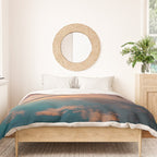 Beautiful Summer Beach Sunset Reflection Duvet Cover Gallery Image 3