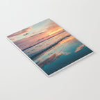 Beautiful Summer Beach Sunset Reflection Notebook Gallery Image 3