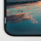 Beautiful Summer Beach Sunset Reflection Laptop Sleeve Gallery Image 3