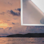 Beautiful Summer Beach Sunset Reflection Wall Tapestry Gallery Image 3