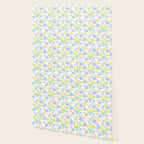 Colorful pastel flower art pattern Wallpaper Gallery Image 2