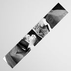 Nuns smoking black and white photograph - photography - photographs portrait for home and wall decor Table Runner Gallery Image 3