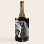 Nuns smoking black and white photograph - photography - photographs portrait for home and wall decor Wine Chiller Gallery Image 3