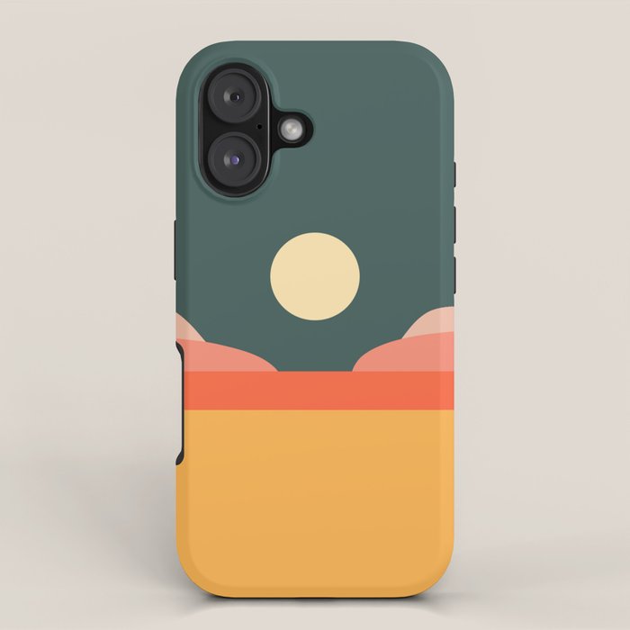 Geometric Landscape 14 iPhone Case Gallery Image 1