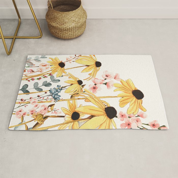 Summer Flowers Rug Gallery Image 1