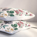 Colorful Watercolor Flowers Pillow Sham Gallery Image 3