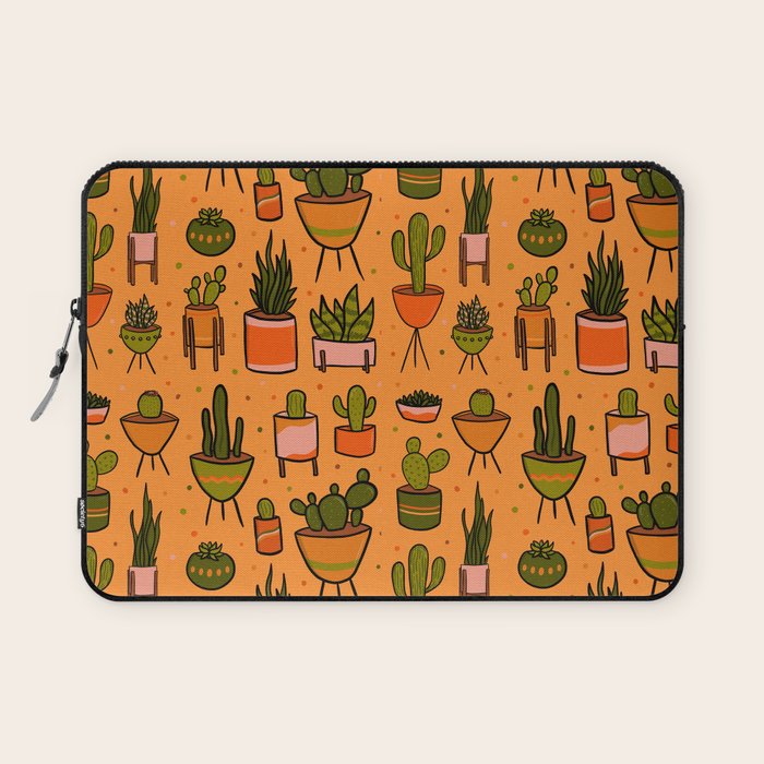 Modern Cactus Laptop Sleeve Gallery Image 1