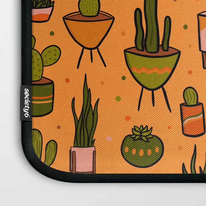 Modern Cactus Laptop Sleeve Gallery Image 3