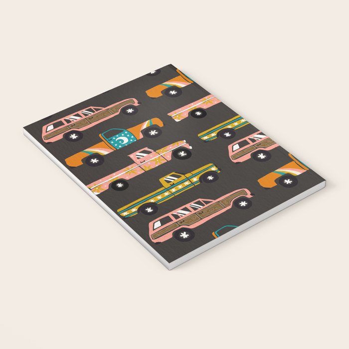 Retro Roads - Charcoal Notebook Gallery Image 3