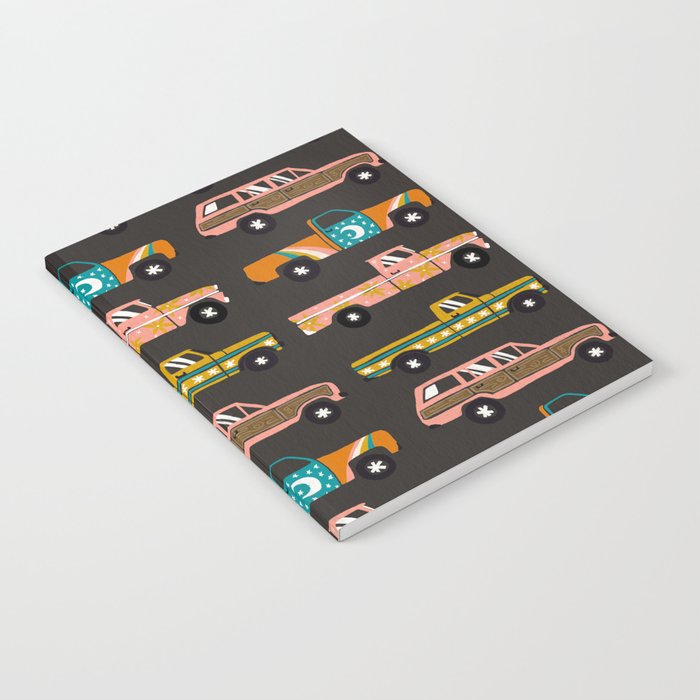 Retro Roads - Charcoal Notebook Gallery Image 2