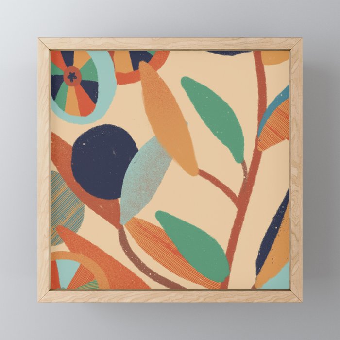 Orange tree Mini Art Print Gallery Image 1