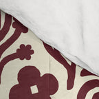Floral shapes Pattern 01 Comforter Gallery Image 4