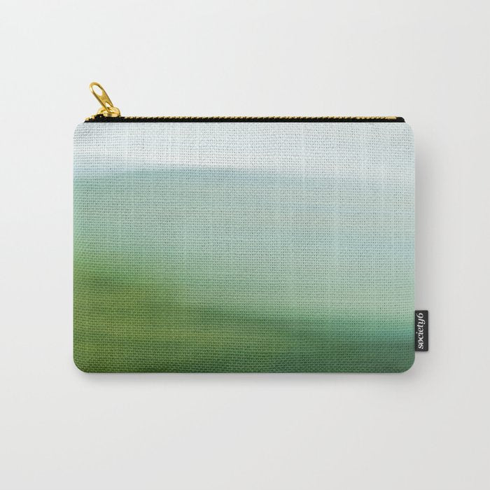 sea and sky - square abstract nature photograph Carry All Pouch Gallery Image 1