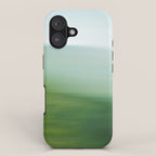 sea and sky - square abstract nature photograph iPhone Case Gallery Image 1