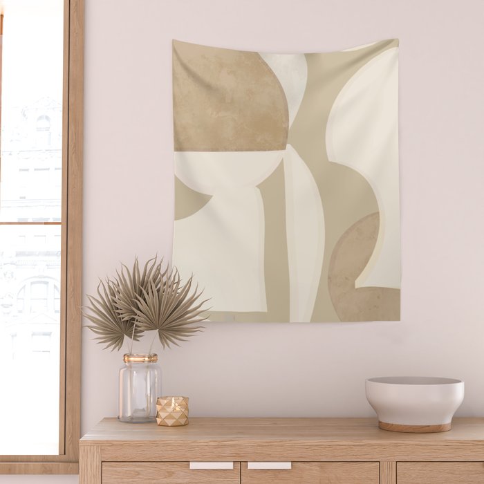 Minimal Abstraction 6 Wall Tapestry Gallery Image 2