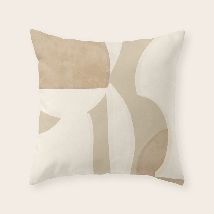 Minimal Abstraction 6 Throw Pillow Gallery Image 6