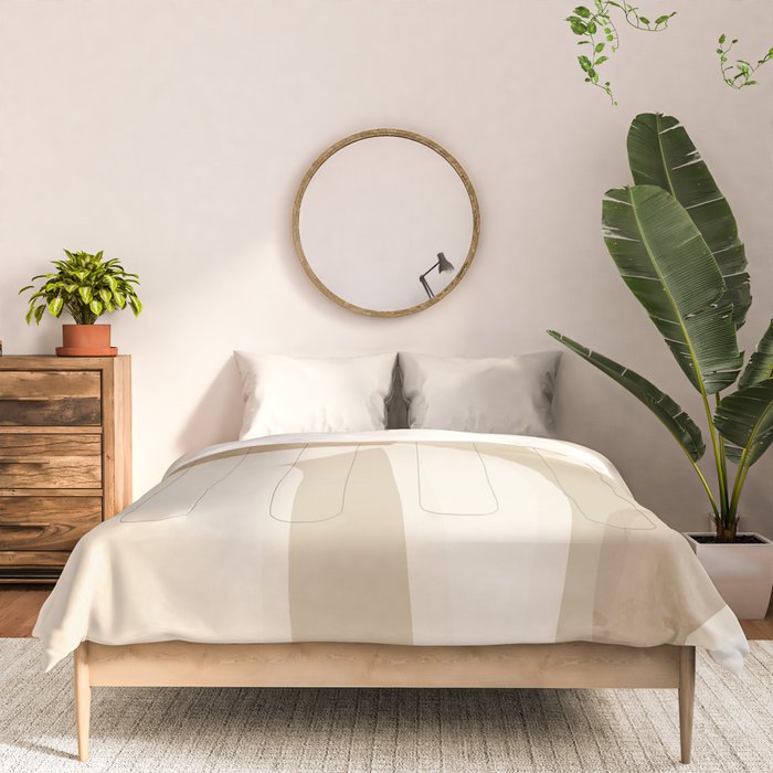 Minimal Abstraction 6 Comforter Gallery Image 3