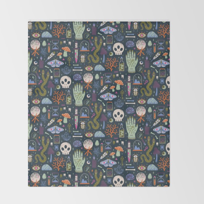 Curiosities Throw Blanket Gallery Image 2