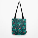 Christmas Dinosaurs Dinos Dinosaur Tote Bag Gallery Image 2