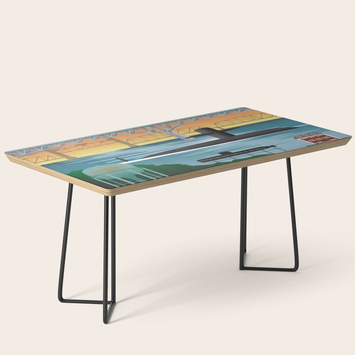 Groton, CT - Submarine Homeport Coffee Table Gallery Image 1