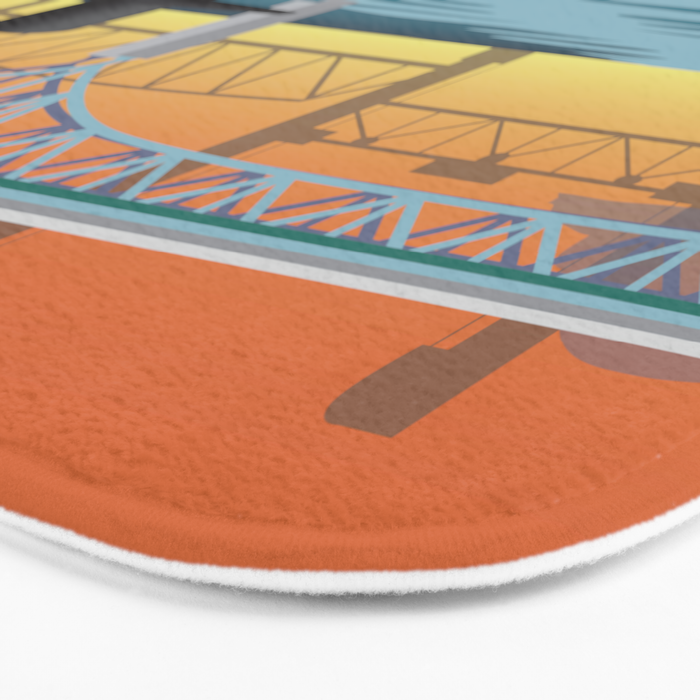 Groton, CT - Submarine Homeport Bath Mat Gallery Image 3