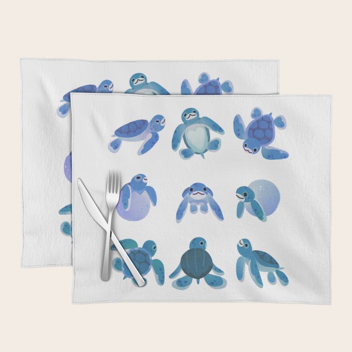 Baby sea turtles Placemat Gallery Image 1