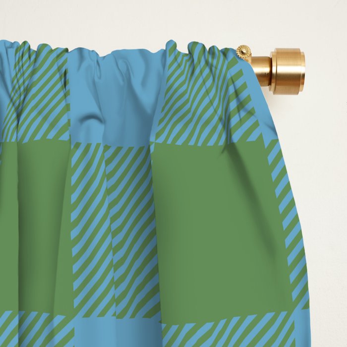 Cozy Gingham Heirloom Charm Window Curtain Gallery Image 2