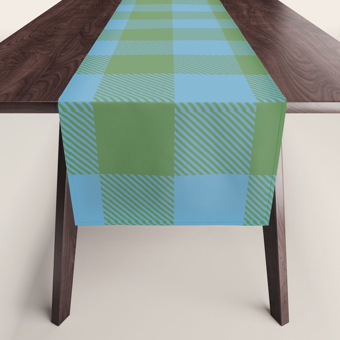 Cozy Gingham Heirloom Charm Table Runner Gallery Image 1