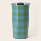 Cozy Gingham Heirloom Charm Travel Mug Gallery Image 1