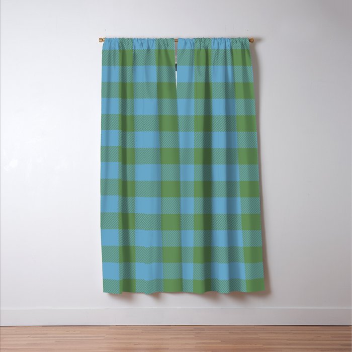 Cozy Gingham Heirloom Charm Window Curtain Gallery Image 3