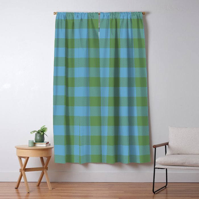 Cozy Gingham Heirloom Charm Window Curtain Gallery Image 5