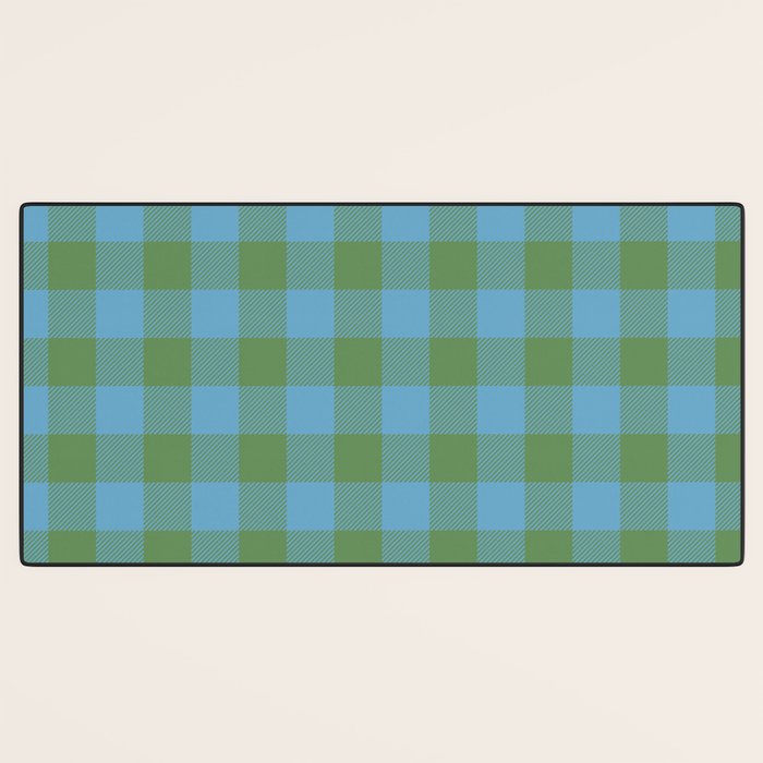 Cozy Gingham Heirloom Charm Desk Mat Gallery Image 3