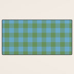 Cozy Gingham Heirloom Charm Desk Mat Gallery Image 3