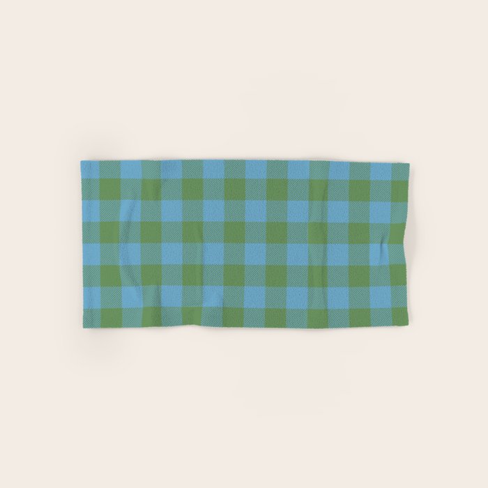 Cozy Gingham Heirloom Charm Bath Towel Gallery Image 1